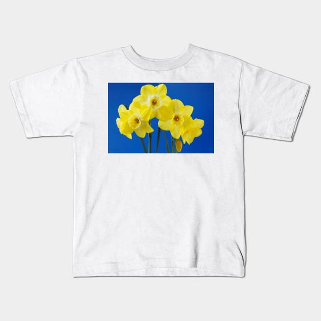 Narcissus  &#39;Regeneration&#39;  Division 7 Jonquilla   Daffodil Kids T-Shirt by chrisburrows